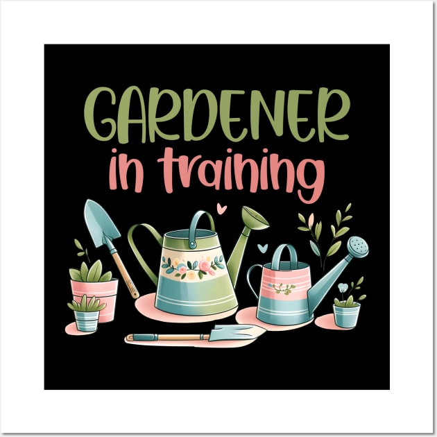 Gardener in training Wall Art by Dylante